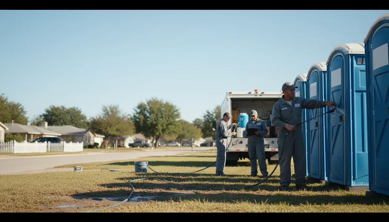 Long-Term Portable Toilet Rental in Lockport, IL near me